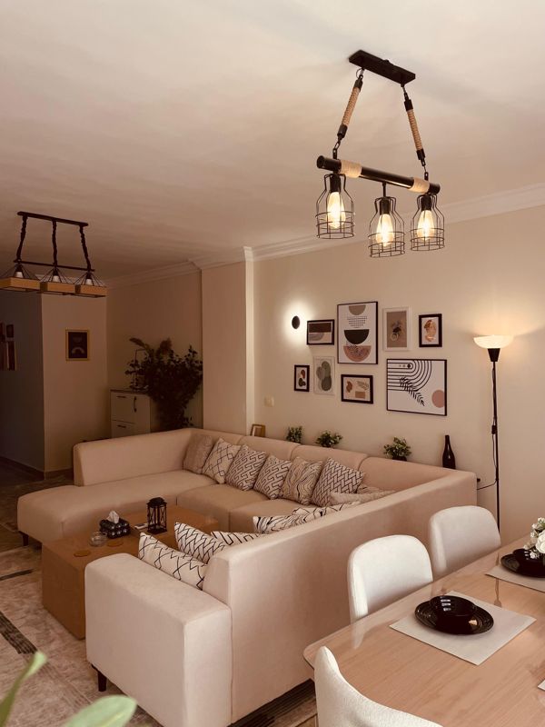 Living and dining area